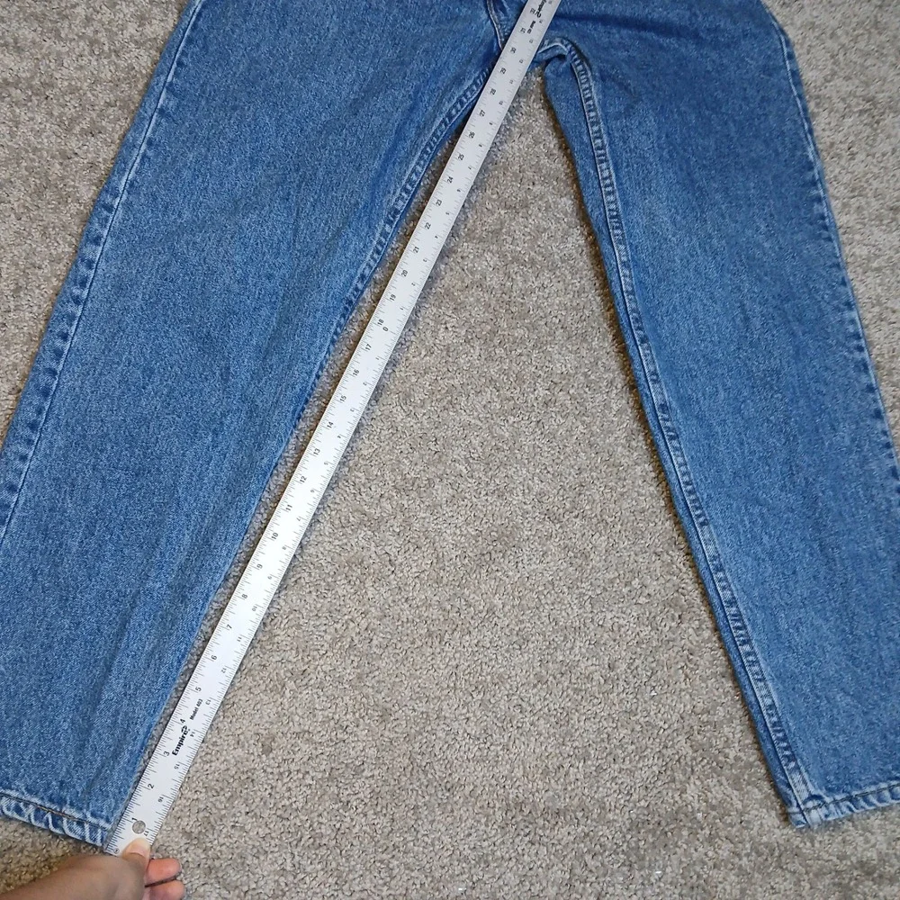 Vintage Levis 550 Orange Tab Mens 33x32 Made in USA Relaxed Tapered Jeans Blue